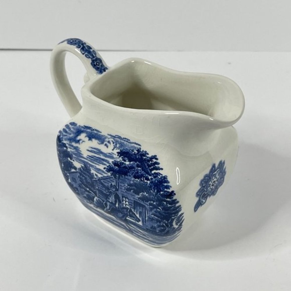 Vtg Historic Colonial‎ Scenes Paul Revere Creamer Pitcher England